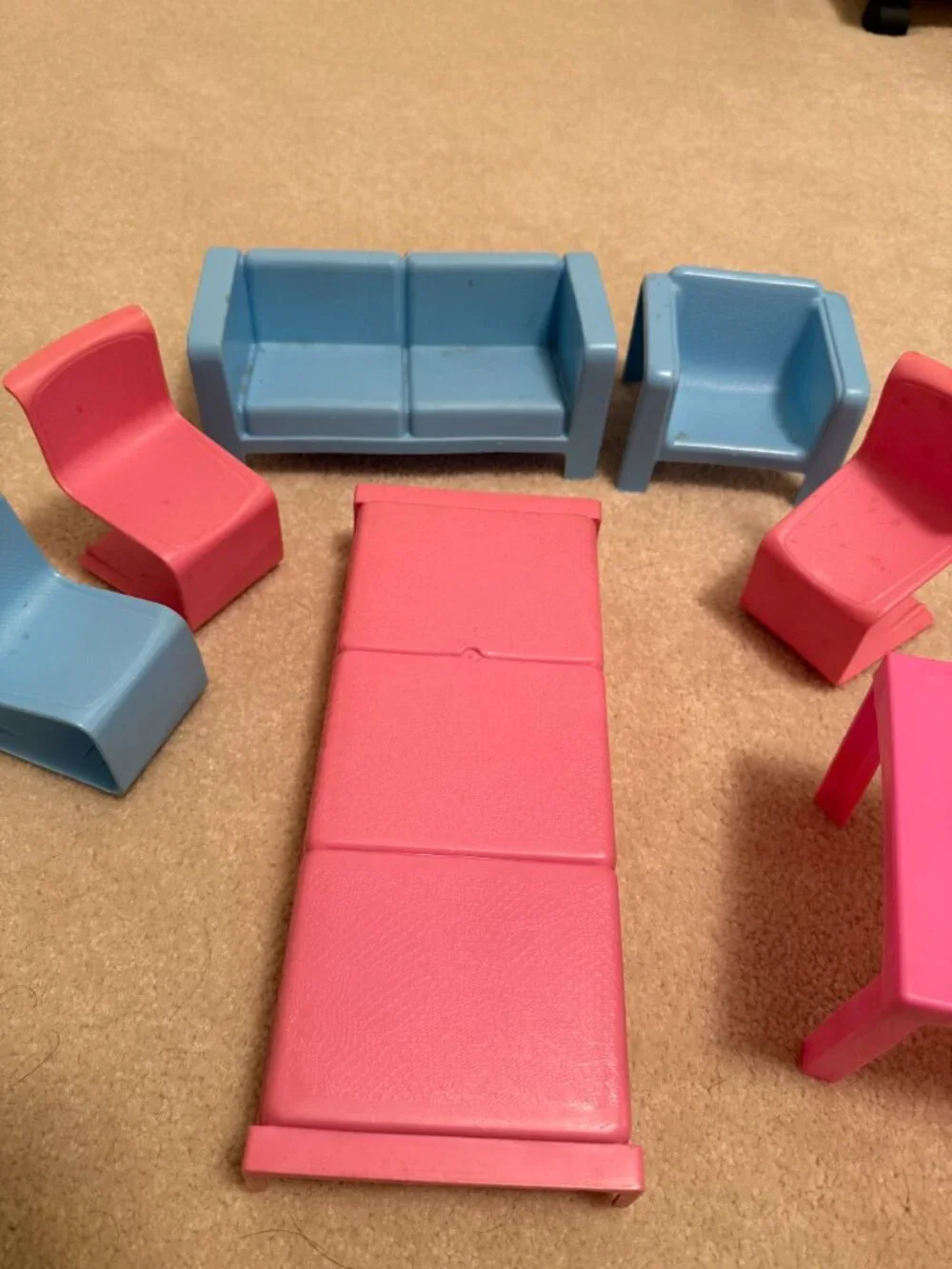 Mattel piece blue